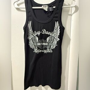 Harley-Davidson Black Tank Top